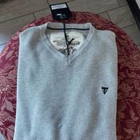 maglioncino grigio chiaro Triumph da uomo