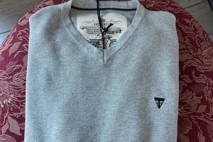 maglioncino grigio chiaro Triumph da uomo