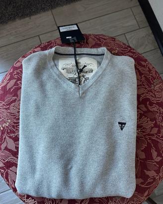 maglioncino grigio chiaro Triumph da uomo