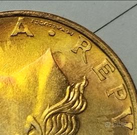 coppia 200 lire mezzaluna in incuso e testa pelata