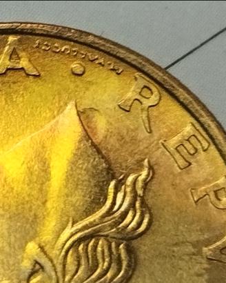 coppia 200 lire mezzaluna in incuso e testa pelata