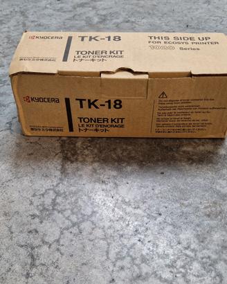 KIT TONER NERO ORIGINALE TK-18 KYOCERA MITA