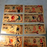 8 banconote dorate di Meliodas e dei 7 peccati 