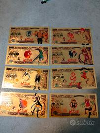 8 banconote dorate di Meliodas e dei 7 peccati 