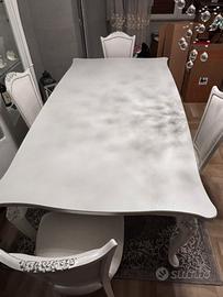 Set tavolo imperiale MobilPiù  + 4 sedie