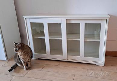 credenza mobile bianco panna