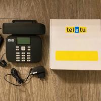 Telefono fisso stile vintage, funzionante con SIM