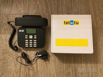 Telefono fisso stile vintage, funzionante con SIM