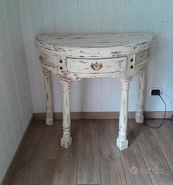 consolle etnica con cassetto