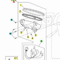Cruscotto Aprilia Scarabeo 50 Ditech AP8244486