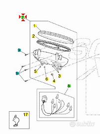 Cruscotto Aprilia Scarabeo 50 Ditech AP8244486