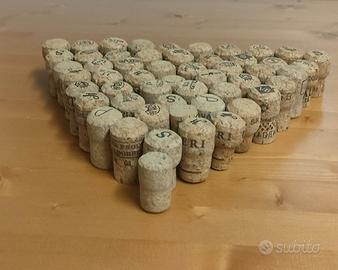 Lotti di 50 Tappi Sughero Naturale Spumante o Vino