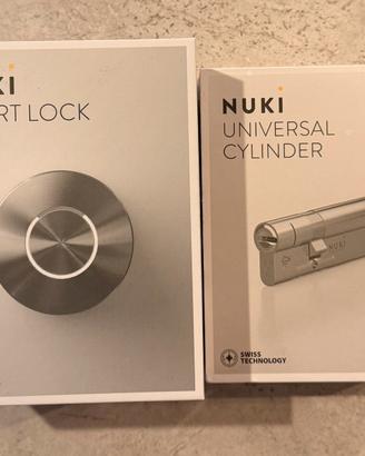 Nuki Smart Lock Ultra + Universal Cylinder NUOVO
