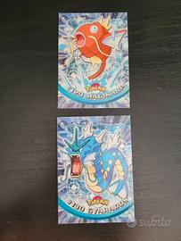 Pokémon Topps - Magikarp e Gyarados Near mint
