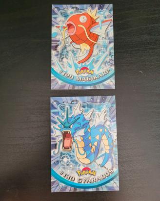Pokémon Topps - Magikarp e Gyarados Near mint