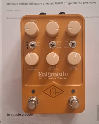 Universal Audio - Enigmatic '82 Overdrive Special