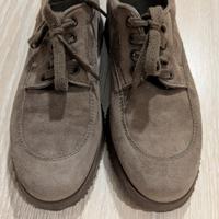 Scarpa donna HOGAN originale camoscio tortora