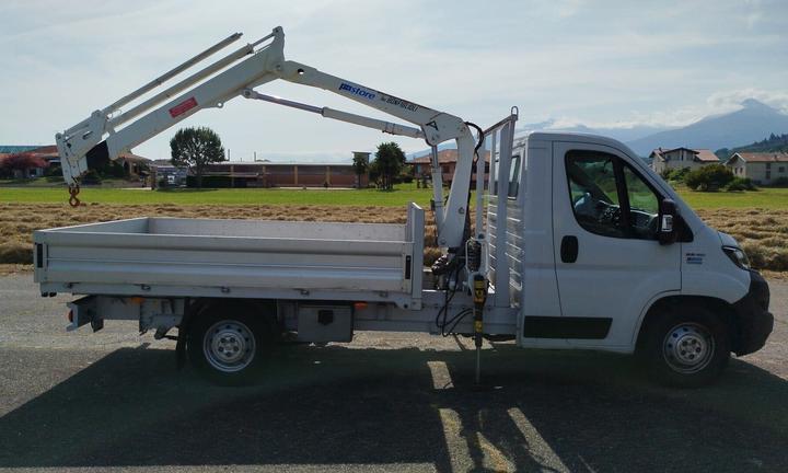 FIAT DUCATO MAXI CASSONE FISSO CON GRU - 2.3 MJ -1