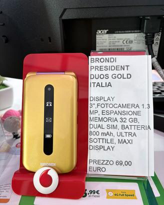 Brondi president duos Gold italia