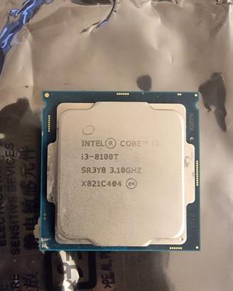 CPU INTEL Core i3-8100T SR3Y8 QUAD CORE 3.10 GHZ