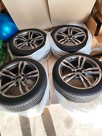 4 cerchi in lega r18 +gomme estive 