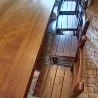 Tavolo massello castagno taverna