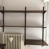 Libreria modulare a muro