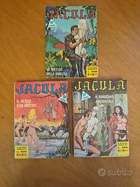 Lotto 3 Fumetti JACULA - Ristampa EP anni '70