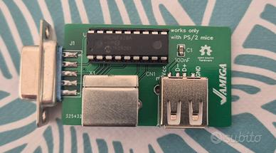 Adattatore Mouse USB PS/2 Amiga 500/600/1200