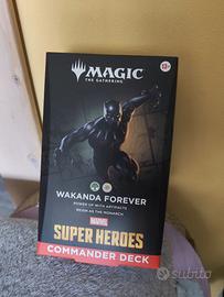 Mazzo EDH commander Wakanda Forever MTG Marvel