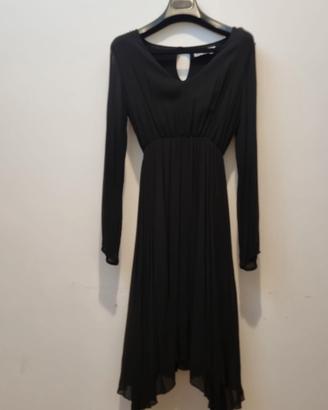 Abito donna tipo chiffon nero