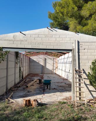 Capanno deposito attrezzi prefabbricato