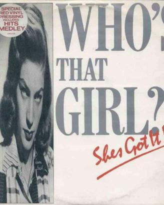 A Flock Of Seagulls - who's that girl? 12'' vinile
