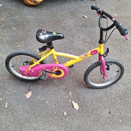 bicicletta bambina ruote 16 pollici