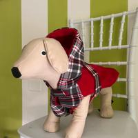 Cappotto in pile con cappuccio