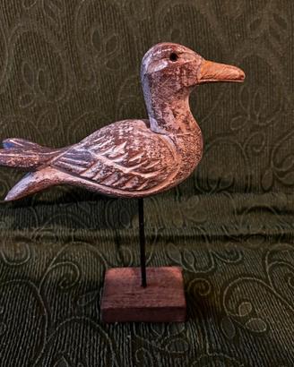 Cigno di legno per la casa