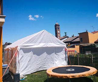 Tendone per feste 4x8 in PE