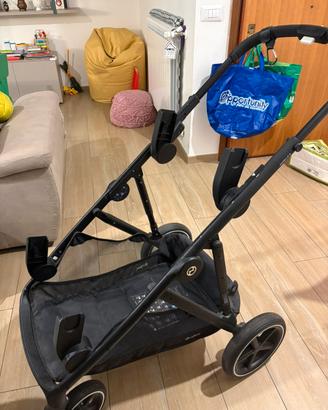 Passeggino trio gemellare cybex