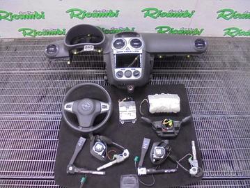 KIT AIRBAG PER OPEL CORSA D ANNO 2009