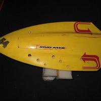 motoscafo rc  elettrico GRAUPNER vetroresina