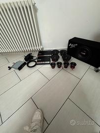 impianto audio system