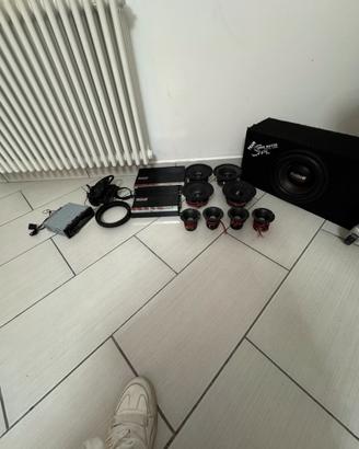 sub audio sistem 25cm