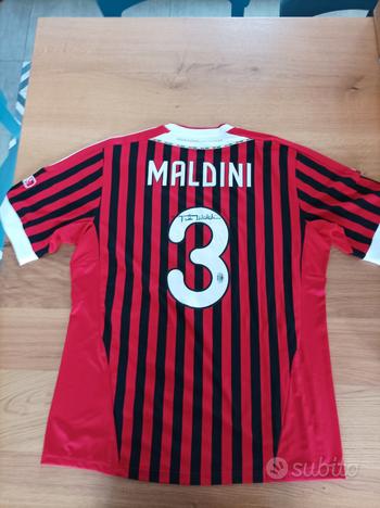Maglia del Milan autografata da Paolo Maldini, usato usato  Como