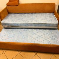 Divano letto sfoderabile con estraibile
