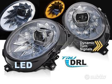 Fari anteriori Full Led F54 F55 F56 cromati 14-21