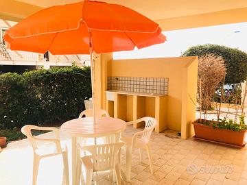 Cava D'Aliga monolocale con veranda 50m mare