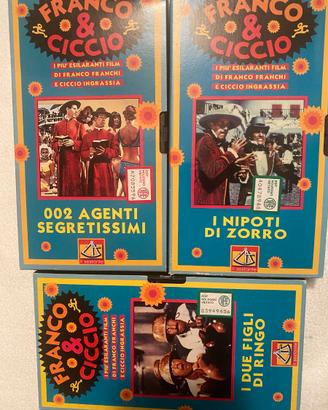 VHS di Franco Franchi e Ciccio Ingrassia