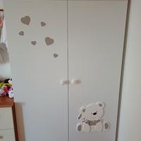 Armadio Erbesi "Tato" per cameretta bambini