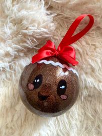 Pallina natalizia Omino di pan di zenzero