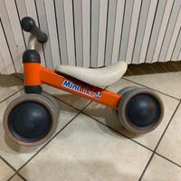 Bici senza pedali primi passi